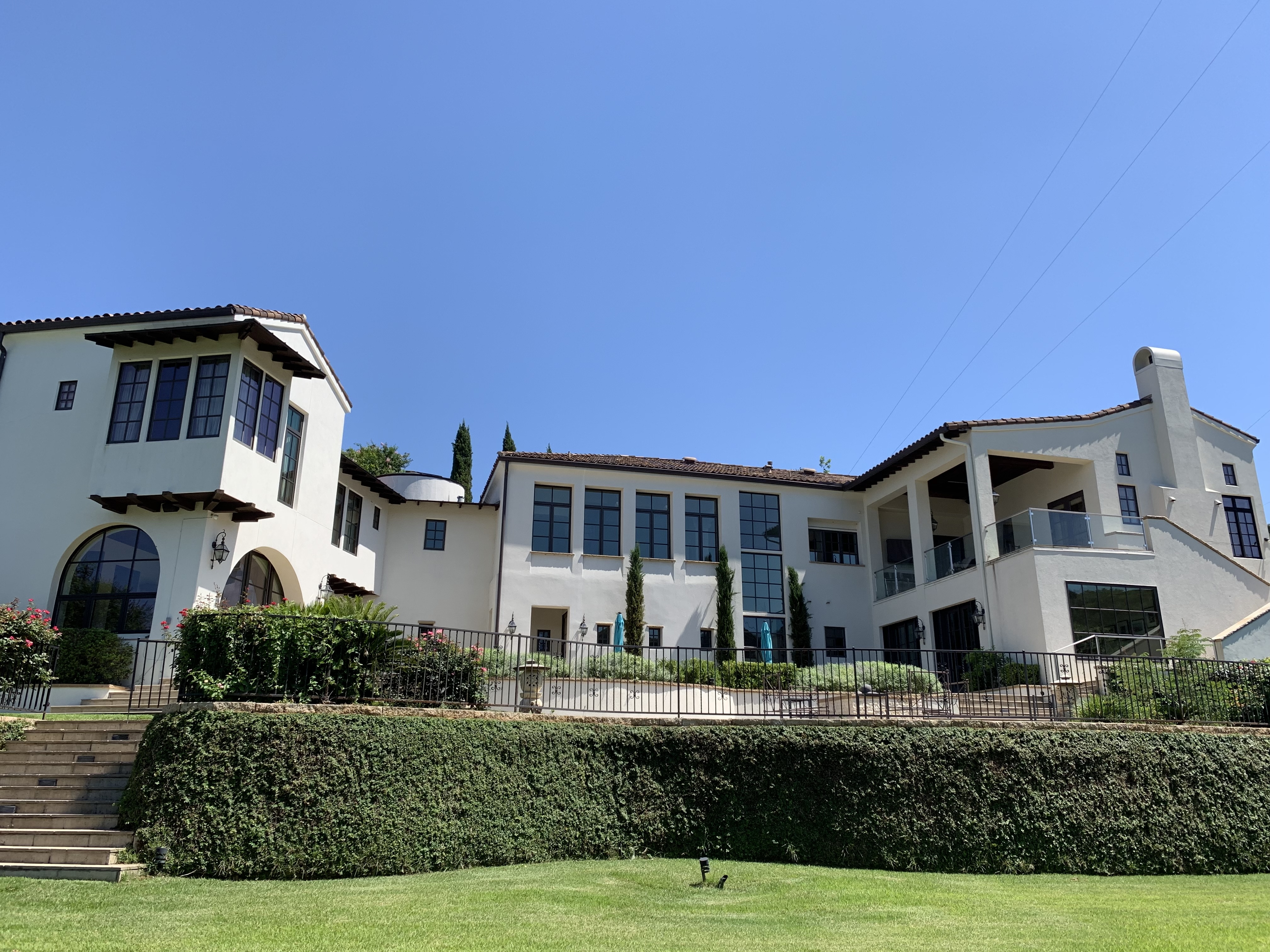 Wide view of the property for WiFi planning