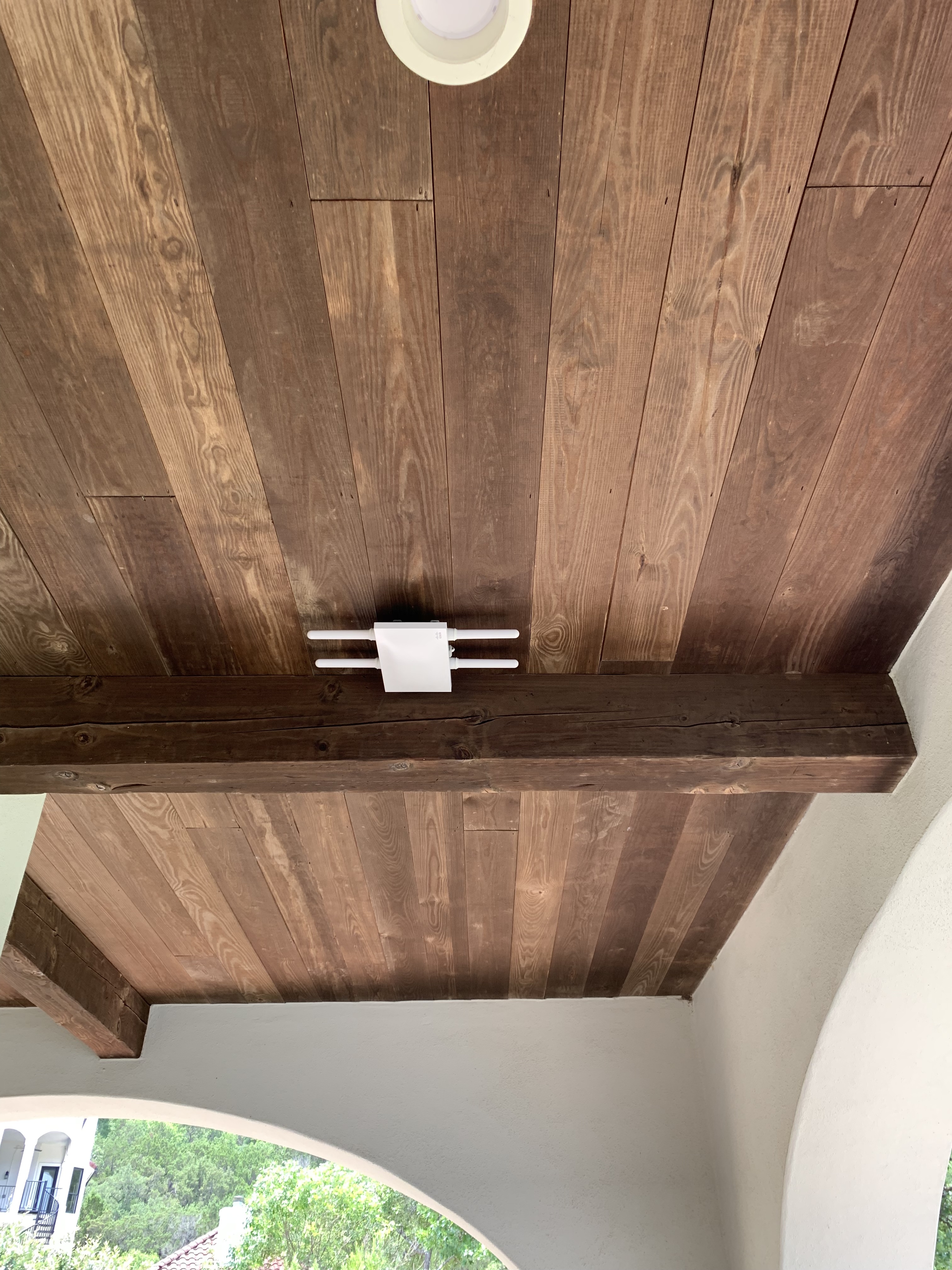 Beam-mounted AP placement