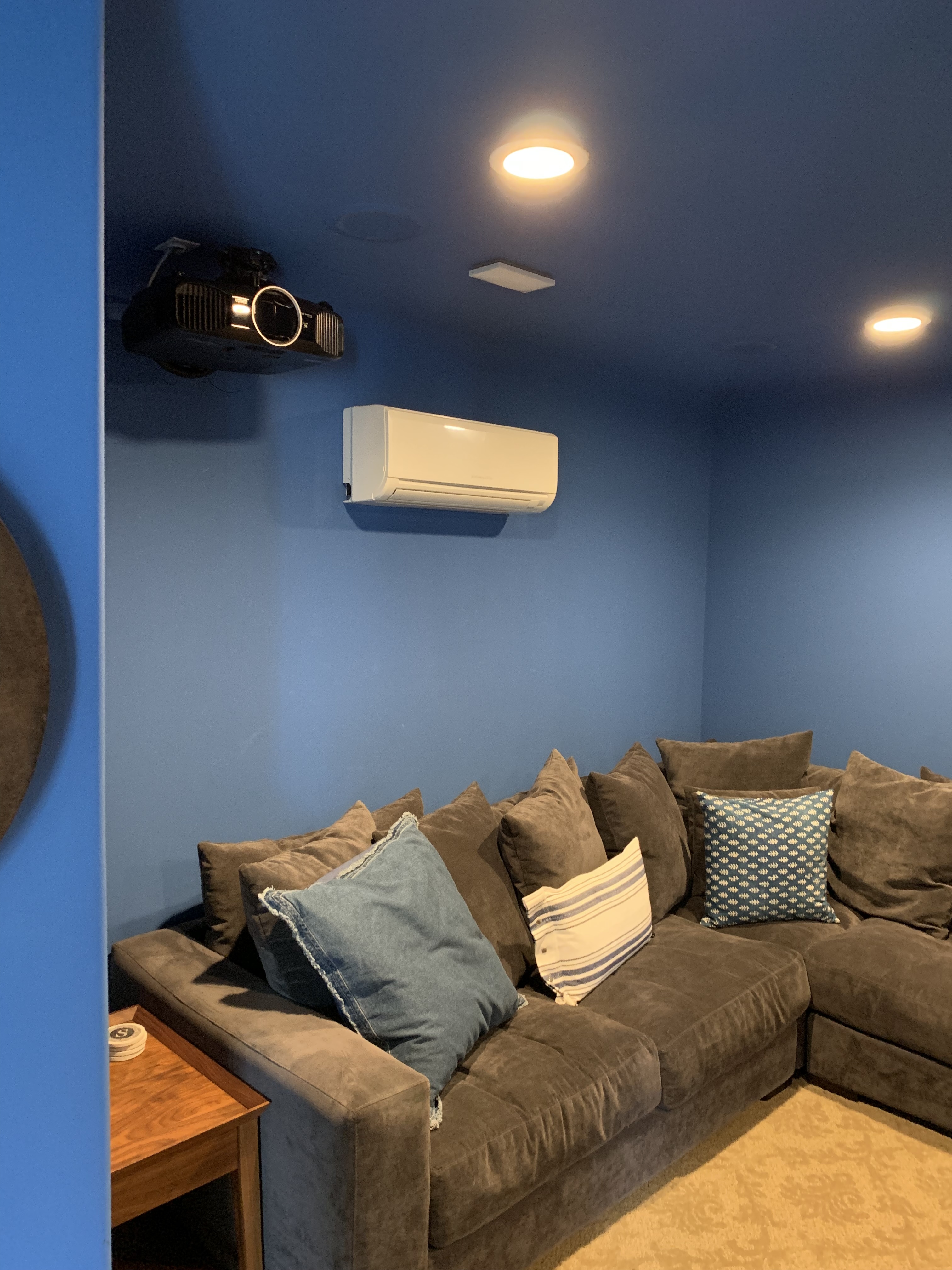 Theater room access point placement